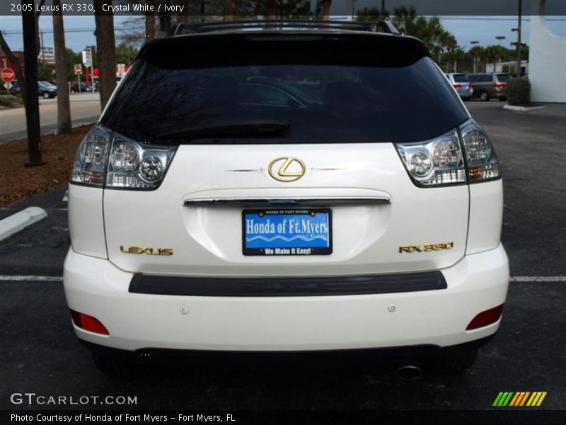 Crystal White / Ivory 2005 Lexus RX 330