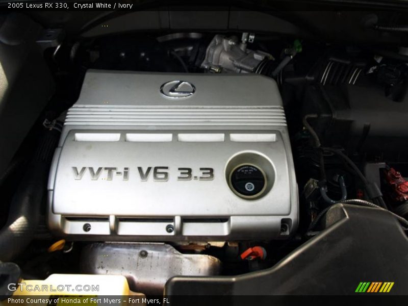Crystal White / Ivory 2005 Lexus RX 330