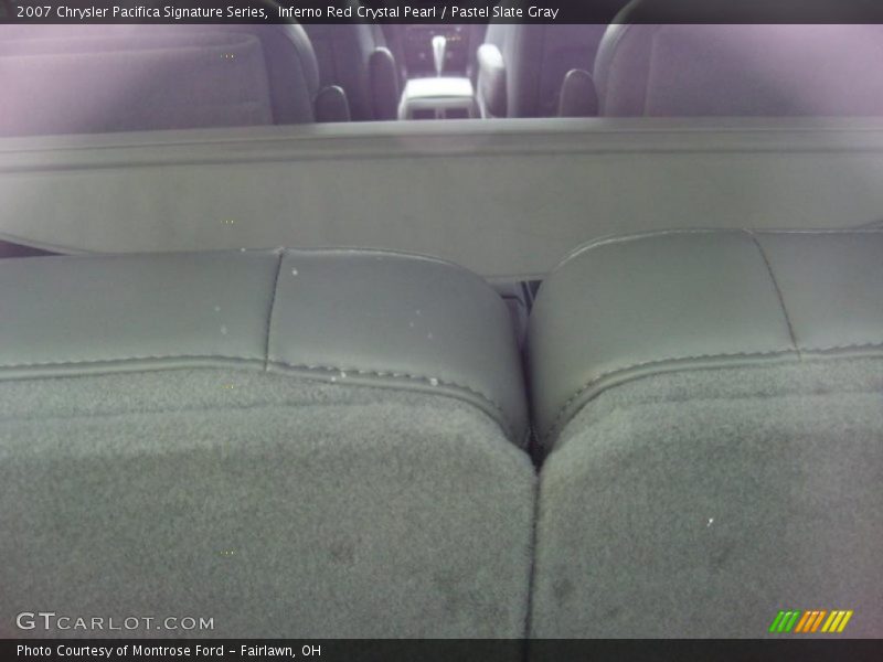 Inferno Red Crystal Pearl / Pastel Slate Gray 2007 Chrysler Pacifica Signature Series