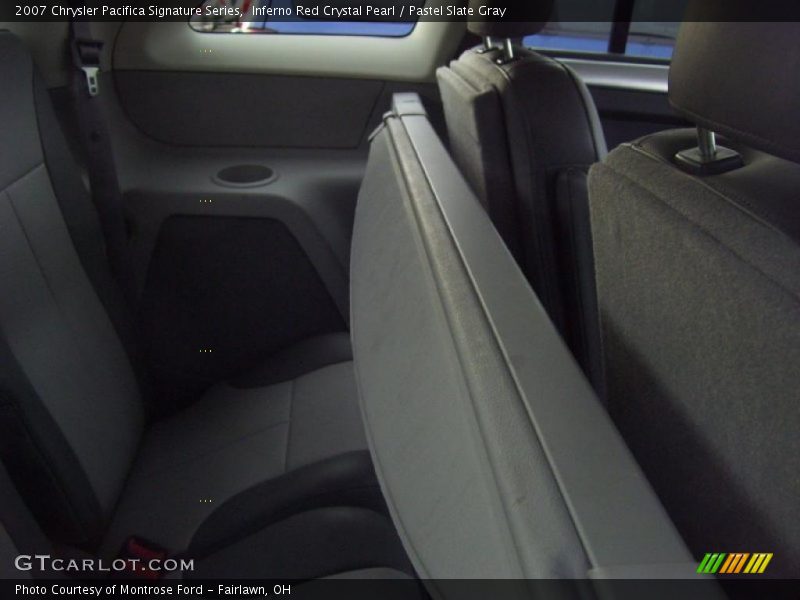 Inferno Red Crystal Pearl / Pastel Slate Gray 2007 Chrysler Pacifica Signature Series