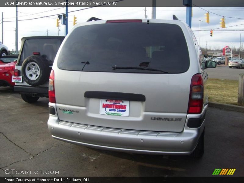 Silverstone Metallic / Medium Gray 2004 Chevrolet Venture LS