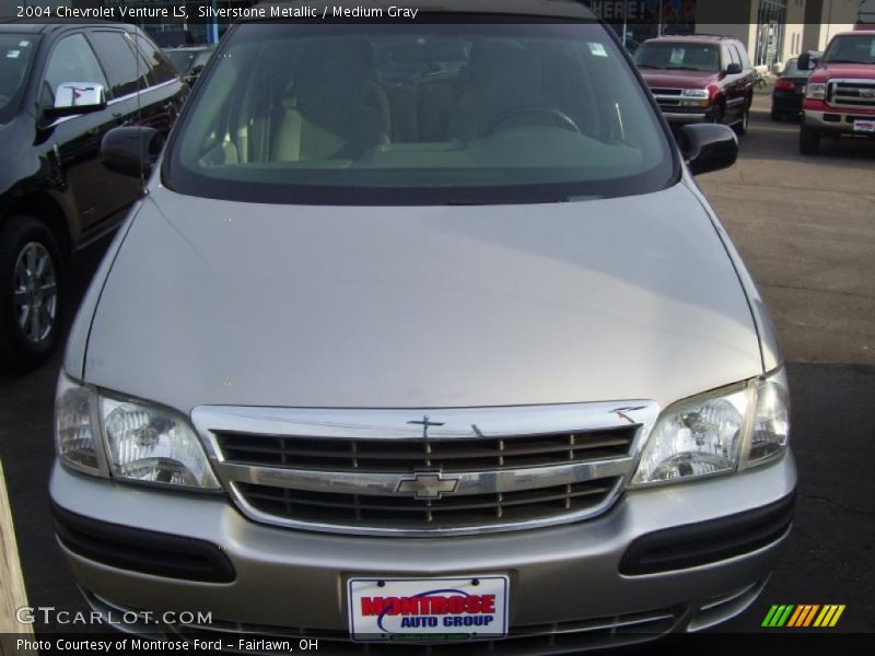 Silverstone Metallic / Medium Gray 2004 Chevrolet Venture LS