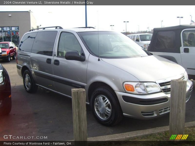 Silverstone Metallic / Medium Gray 2004 Chevrolet Venture LS