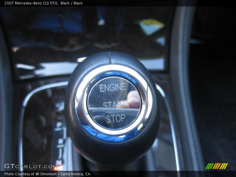 Black / Black 2007 Mercedes-Benz CLS 550