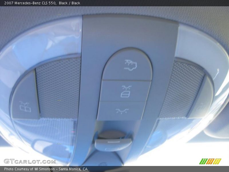 Black / Black 2007 Mercedes-Benz CLS 550