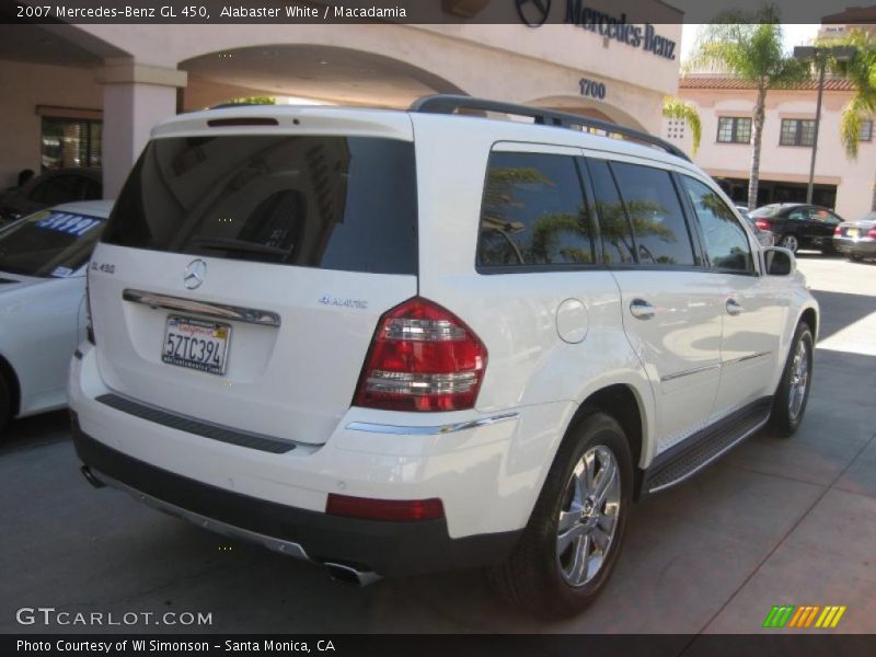 Alabaster White / Macadamia 2007 Mercedes-Benz GL 450