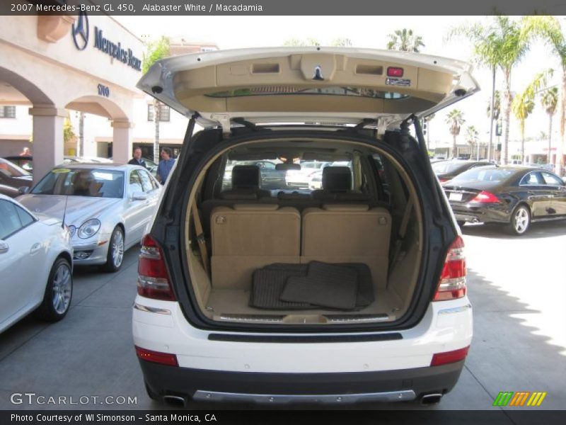 Alabaster White / Macadamia 2007 Mercedes-Benz GL 450