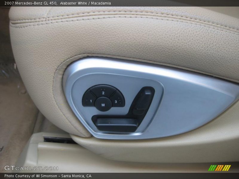 Alabaster White / Macadamia 2007 Mercedes-Benz GL 450