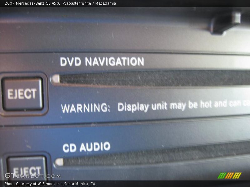 Alabaster White / Macadamia 2007 Mercedes-Benz GL 450