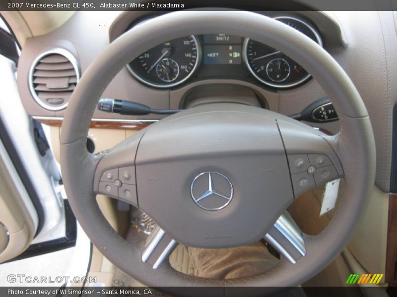 Alabaster White / Macadamia 2007 Mercedes-Benz GL 450