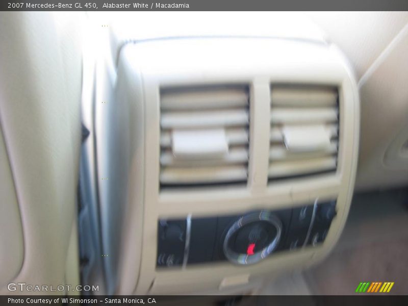 Alabaster White / Macadamia 2007 Mercedes-Benz GL 450