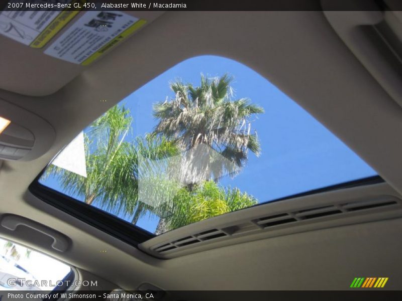 Alabaster White / Macadamia 2007 Mercedes-Benz GL 450
