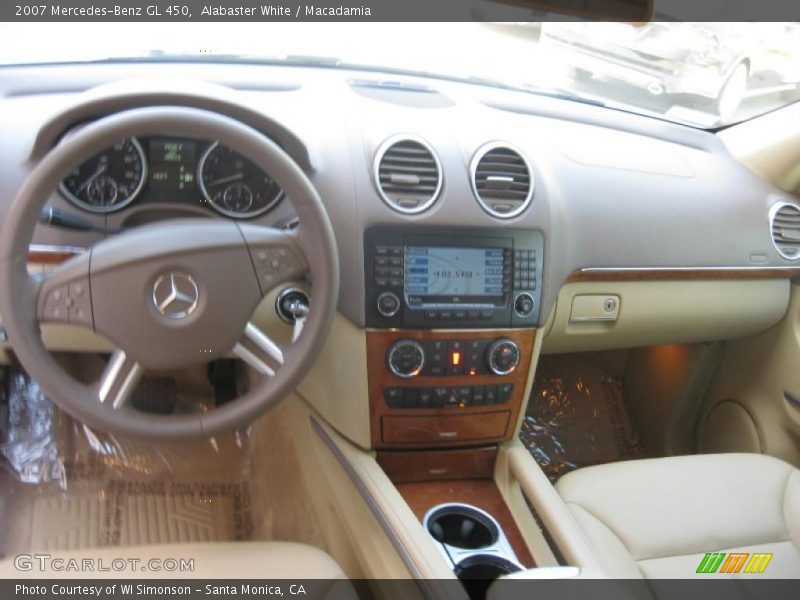 Alabaster White / Macadamia 2007 Mercedes-Benz GL 450