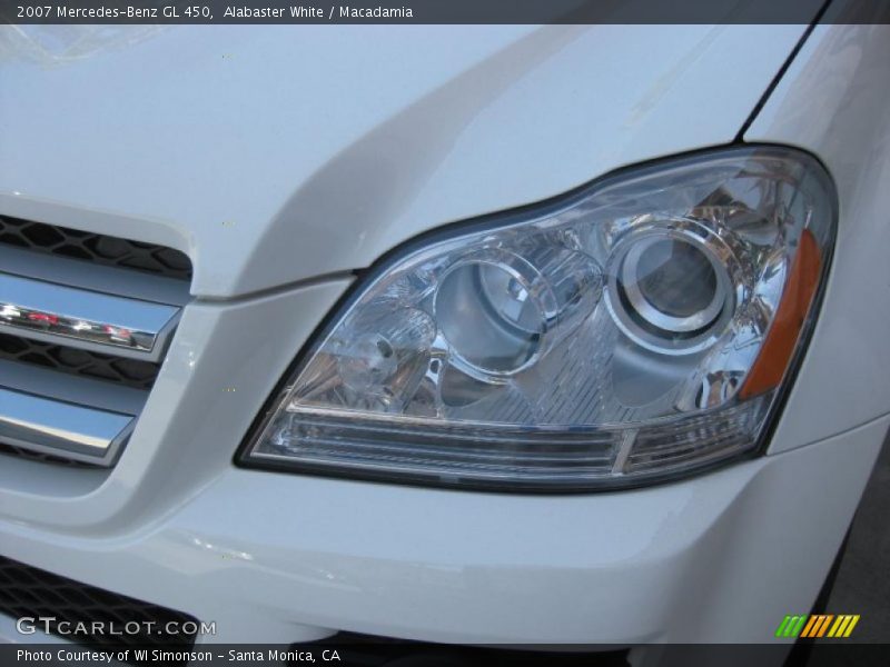 Alabaster White / Macadamia 2007 Mercedes-Benz GL 450