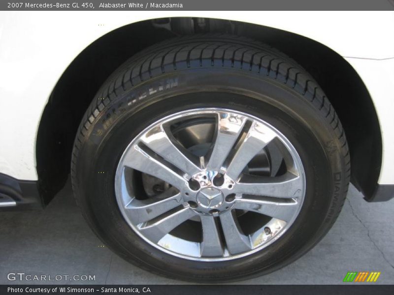 Alabaster White / Macadamia 2007 Mercedes-Benz GL 450