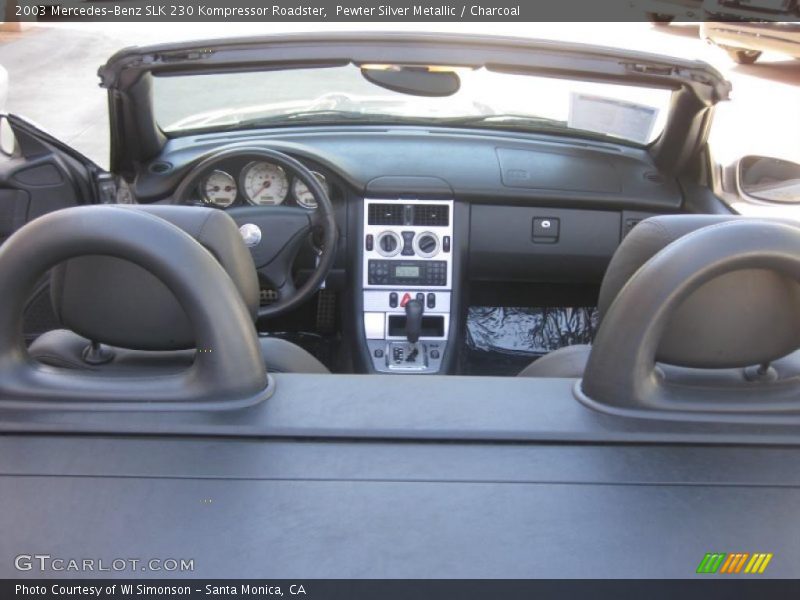 Pewter Silver Metallic / Charcoal 2003 Mercedes-Benz SLK 230 Kompressor Roadster