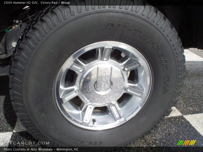 Victory Red / Wheat 2004 Hummer H2 SUV