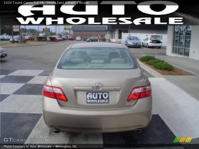 Desert Sand Metallic / Bisque 2009 Toyota Camry XLE V6