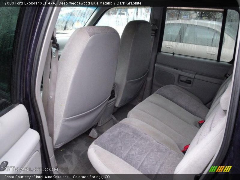 Deep Wedgewood Blue Metallic / Dark Graphite 2000 Ford Explorer XLT 4x4