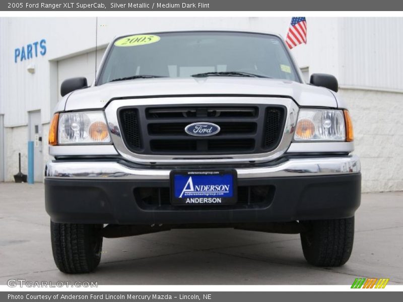 Silver Metallic / Medium Dark Flint 2005 Ford Ranger XLT SuperCab