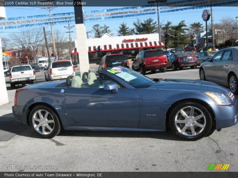 Blue Steel / Shale 2006 Cadillac XLR Roadster