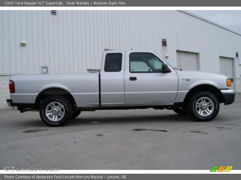 Silver Metallic / Medium Dark Flint 2005 Ford Ranger XLT SuperCab