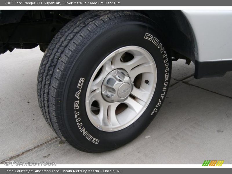 Silver Metallic / Medium Dark Flint 2005 Ford Ranger XLT SuperCab