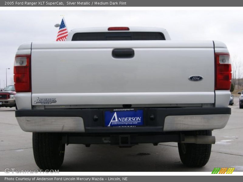 Silver Metallic / Medium Dark Flint 2005 Ford Ranger XLT SuperCab