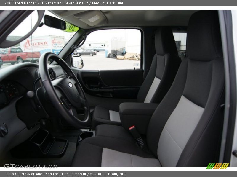 Silver Metallic / Medium Dark Flint 2005 Ford Ranger XLT SuperCab