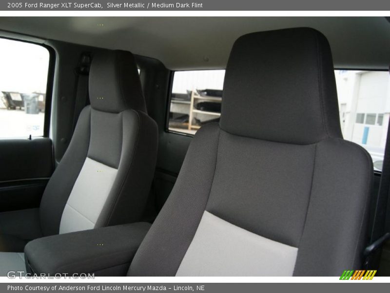 Silver Metallic / Medium Dark Flint 2005 Ford Ranger XLT SuperCab