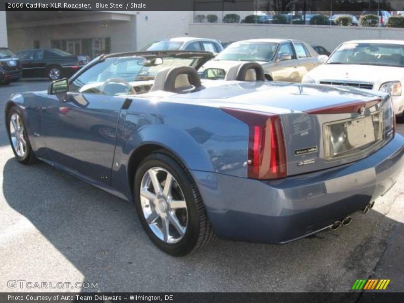 Blue Steel / Shale 2006 Cadillac XLR Roadster