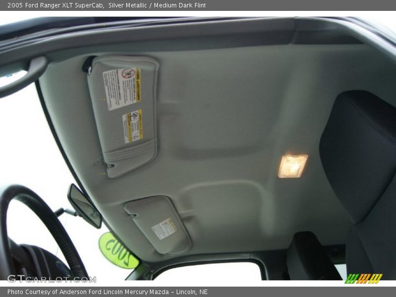 Silver Metallic / Medium Dark Flint 2005 Ford Ranger XLT SuperCab