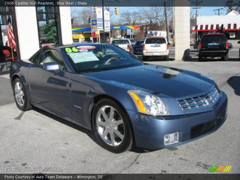 Blue Steel / Shale 2006 Cadillac XLR Roadster