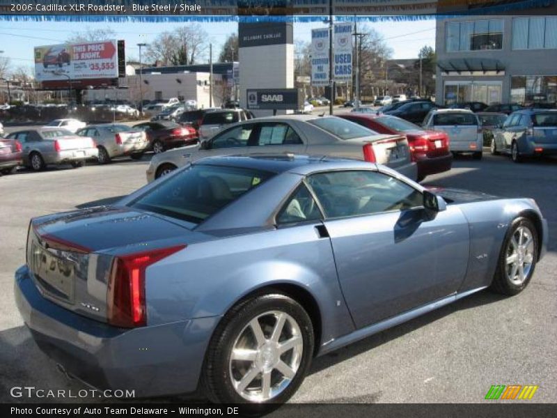 Blue Steel / Shale 2006 Cadillac XLR Roadster