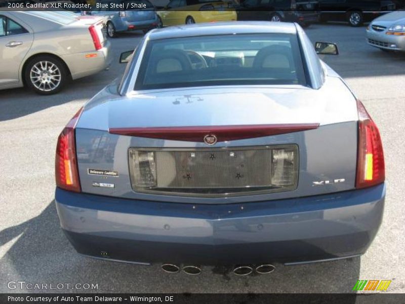 Blue Steel / Shale 2006 Cadillac XLR Roadster