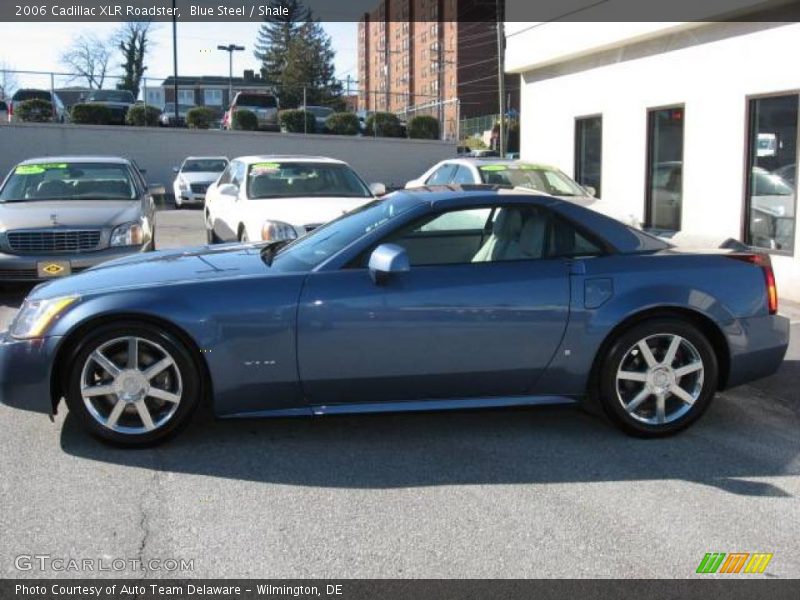 Blue Steel / Shale 2006 Cadillac XLR Roadster
