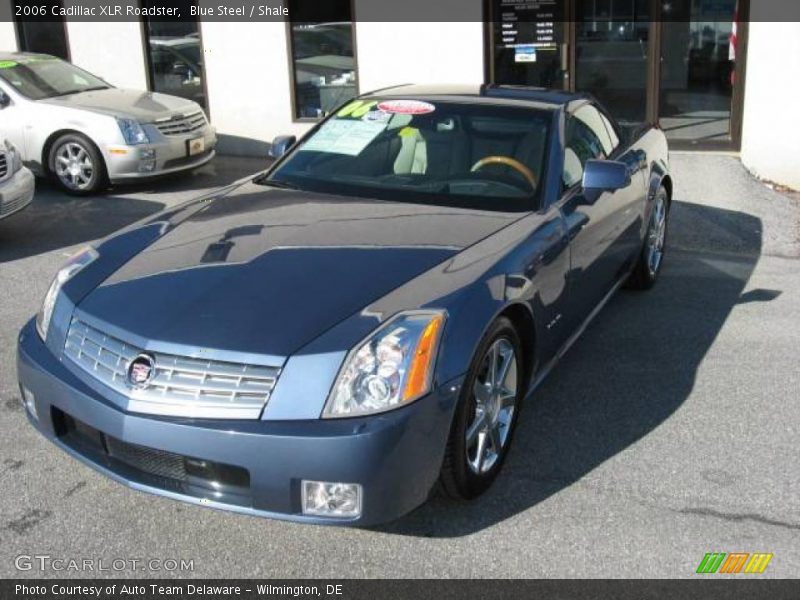 Blue Steel / Shale 2006 Cadillac XLR Roadster