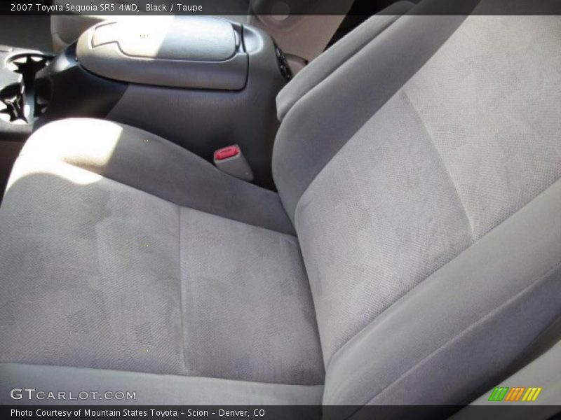 Black / Taupe 2007 Toyota Sequoia SR5 4WD