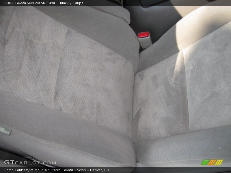 Black / Taupe 2007 Toyota Sequoia SR5 4WD