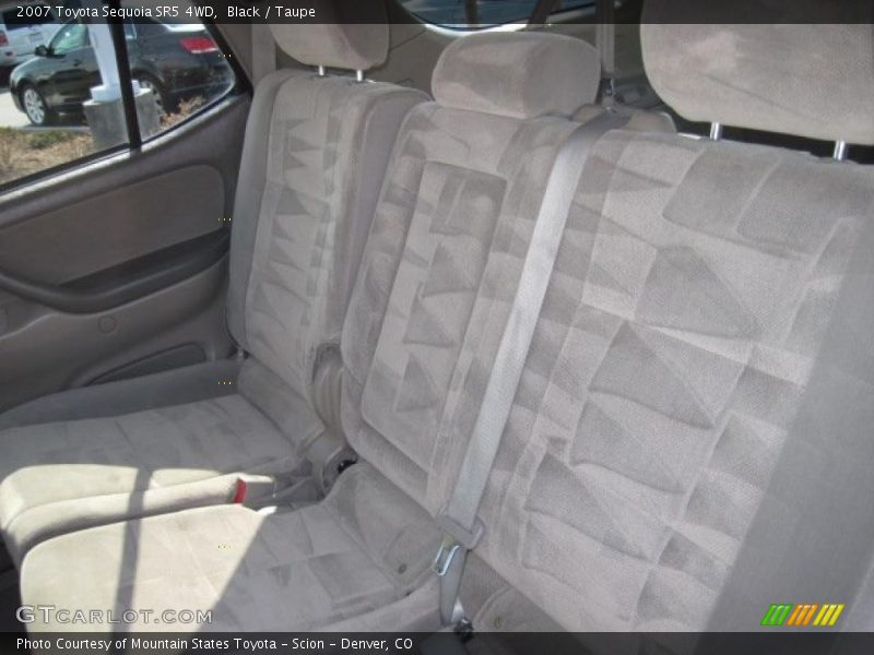Black / Taupe 2007 Toyota Sequoia SR5 4WD