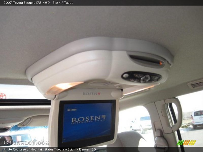 Black / Taupe 2007 Toyota Sequoia SR5 4WD