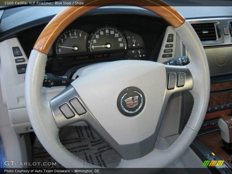 Blue Steel / Shale 2006 Cadillac XLR Roadster