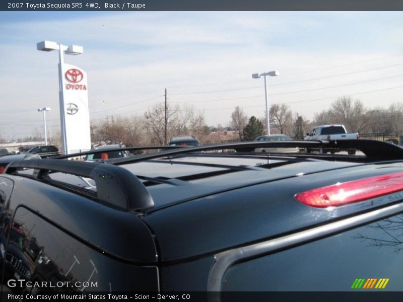 Black / Taupe 2007 Toyota Sequoia SR5 4WD