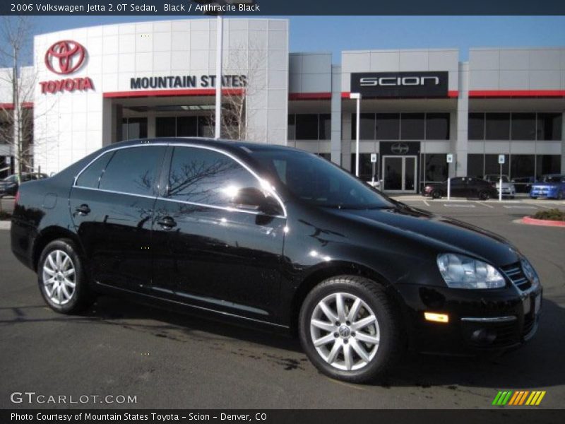 Black / Anthracite Black 2006 Volkswagen Jetta 2.0T Sedan