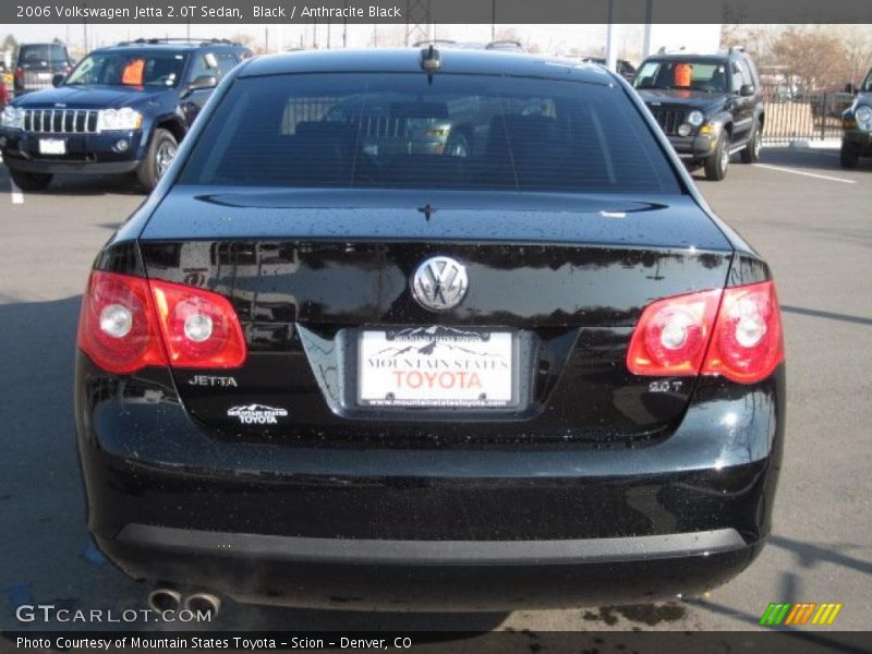 Black / Anthracite Black 2006 Volkswagen Jetta 2.0T Sedan