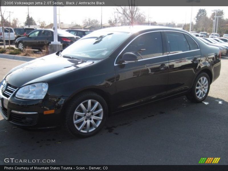 Black / Anthracite Black 2006 Volkswagen Jetta 2.0T Sedan