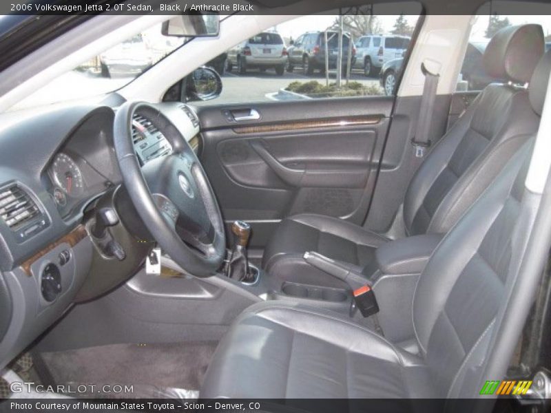 Black / Anthracite Black 2006 Volkswagen Jetta 2.0T Sedan
