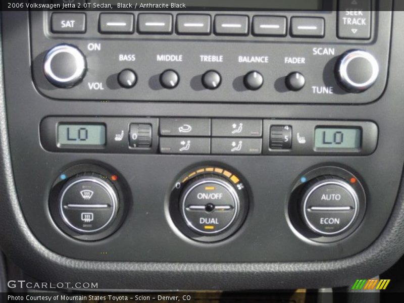 Black / Anthracite Black 2006 Volkswagen Jetta 2.0T Sedan
