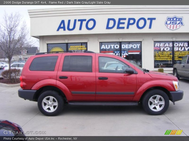 Flame Red / Dark Slate Gray/Light Slate Gray 2006 Dodge Durango SXT 4x4