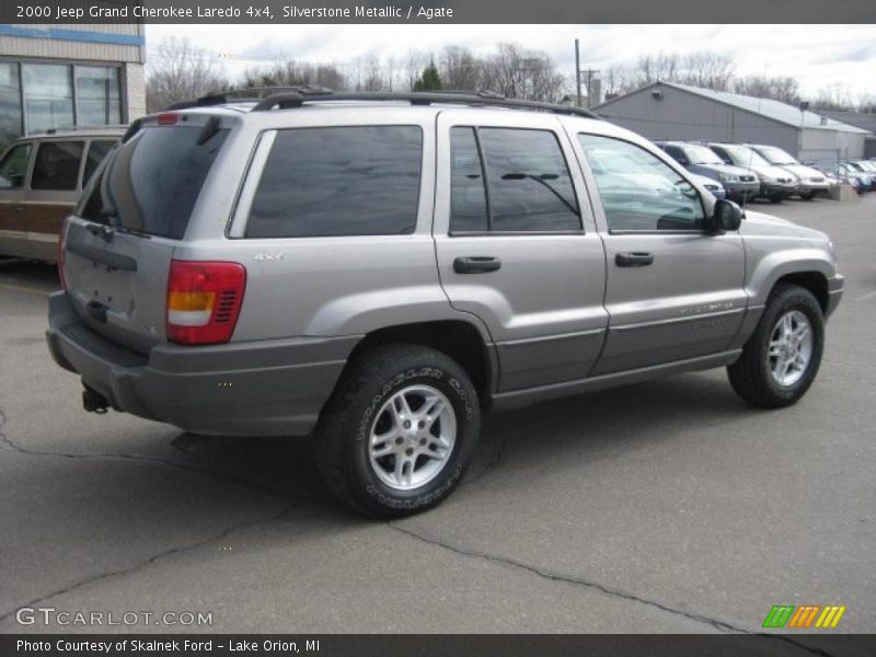 Silverstone Metallic / Agate 2000 Jeep Grand Cherokee Laredo 4x4